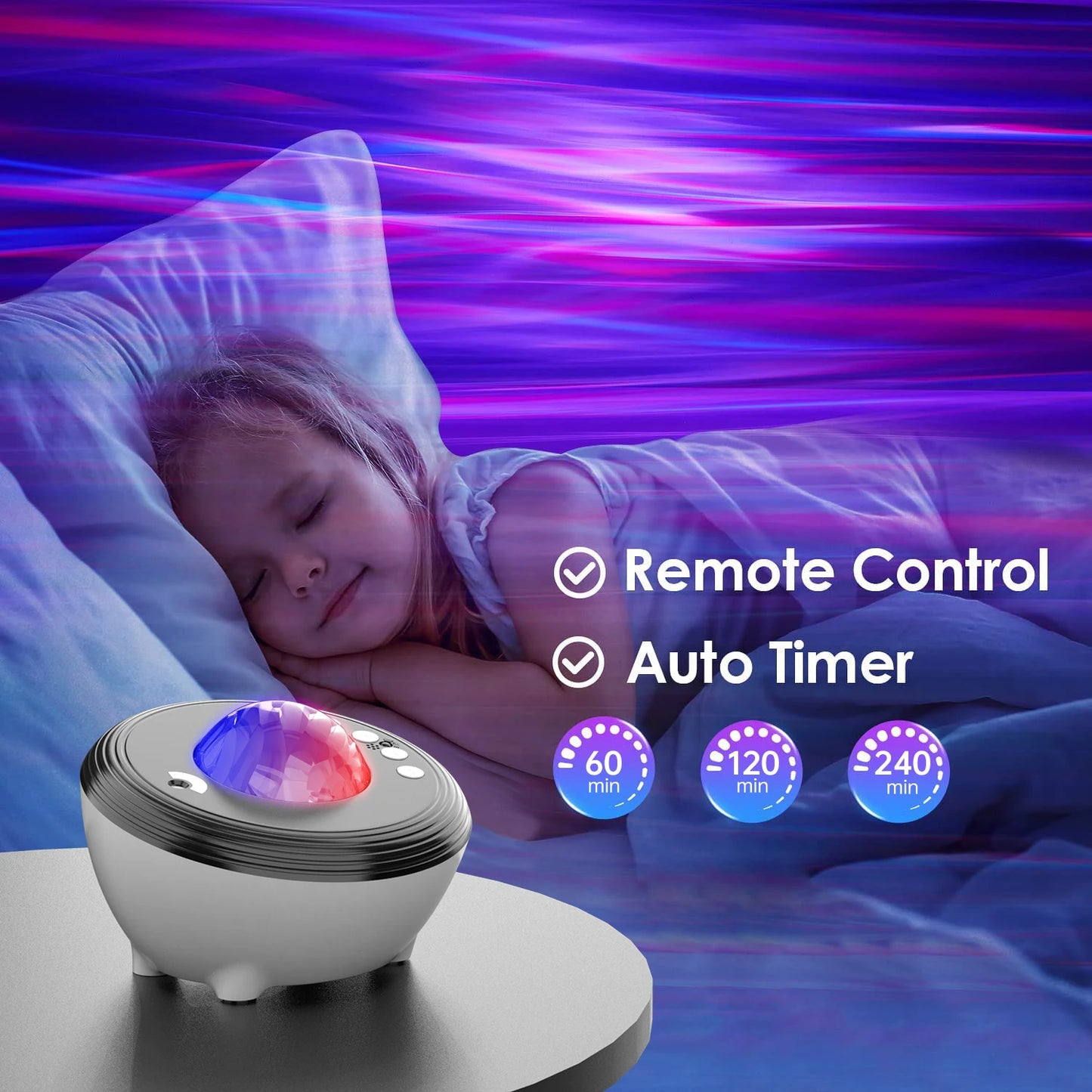 LED Aurora Projector