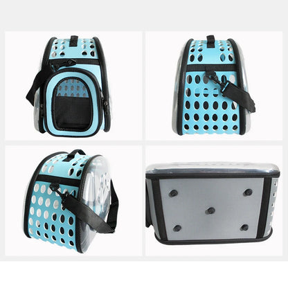 Transparent Foldable Pet Carrier