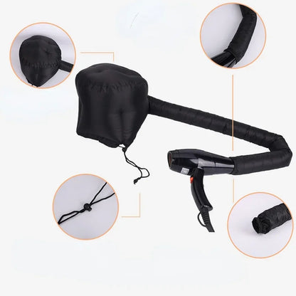 Portable Hair Bonnet Dryer Cap Gorro Secador Touca Difusora Steamer Quick Dry Baked Oil Care Diffuser Drying Hairdressing Tools