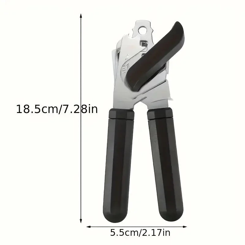1 piece, powerful multi-purpose manual can and bottle opener stainless steel can opener ideal for home kitchen and restaurant us