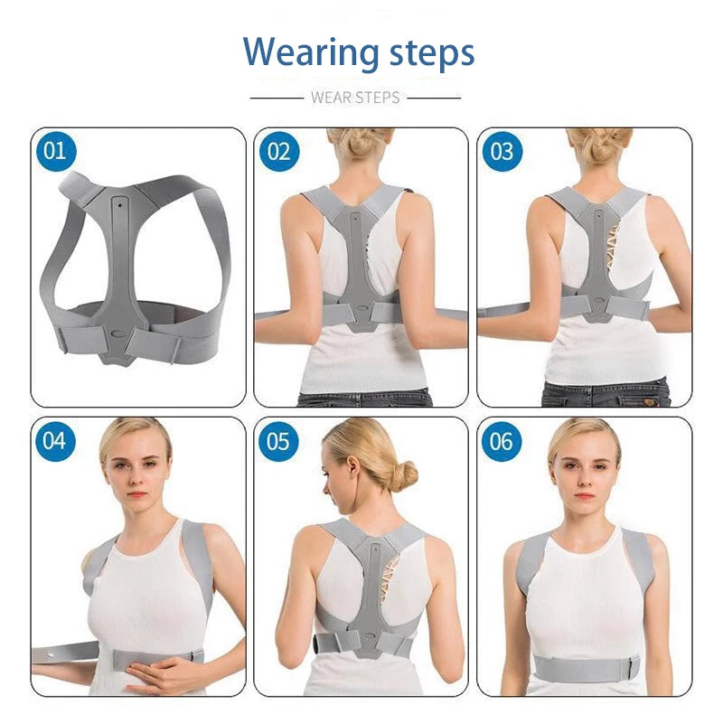 Adjustable Back Posture Corrector Belt