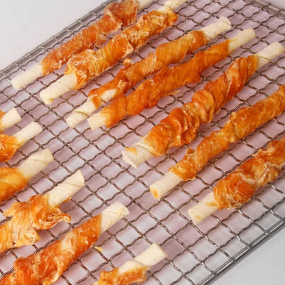 Dog Teething Snacks Fresh Beef Chicken Breast Pet Snacks Teeth Grinding Training Supplies Pet Biscuits Clean Reward Sticks