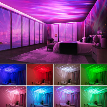 LED Aurora Projector