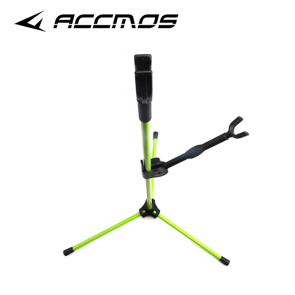Archery Recurve Bow Stand Foldable Removable Fiberglass Bow Holder for Hunting Shooting Outdoor Sports Archery Accessories