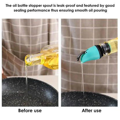 Gravity Induction Automatic Opening Bottle Oil Wine Bottle Pourer Cap Spout Stopper Mouth Dispenser Bartender Kitchen Accessory
