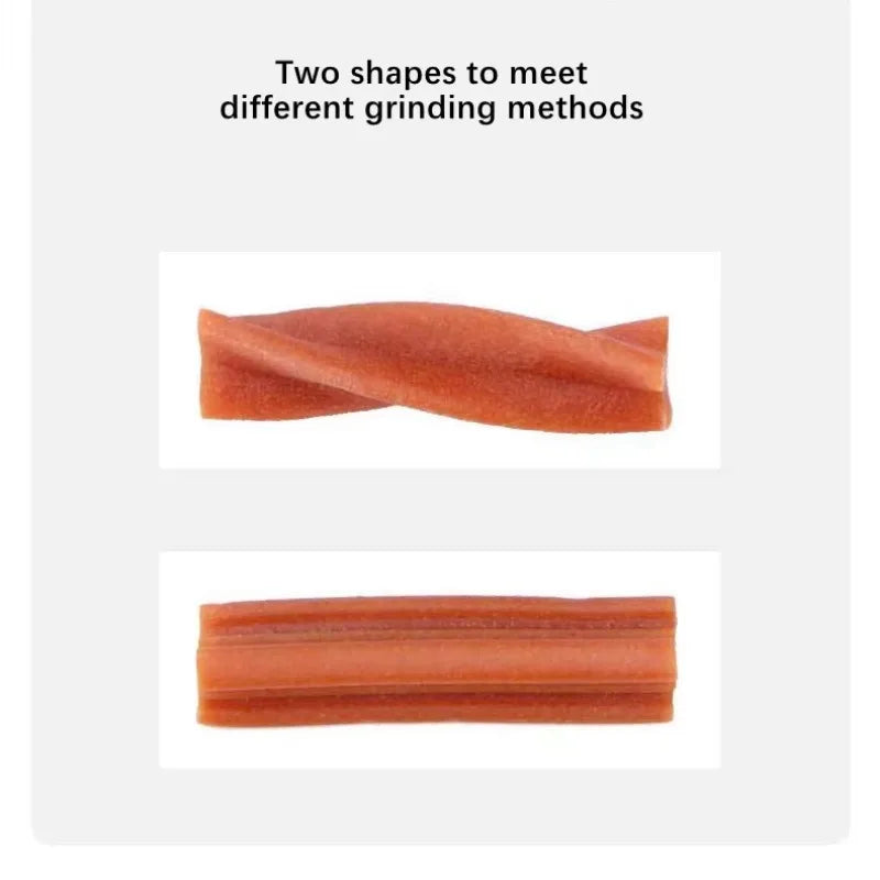 Dog Snacks Dog Training Bones Dog Double Teeth Grinding Stick Clean Teeth Bones for Medium and Large Dogs Dog Treats Teddy Keji