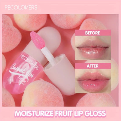 Crystal Glossy Lip Glaze Mirror Cute Lip Gloss Waterproof Transparent Nude Liquid Lipstick Lip Girls Makeup Korean Makeup