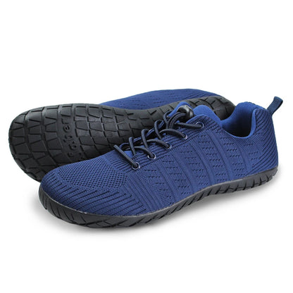 ZZFABER Barefoot Sneakers Men Soft Casual Shoes Comfortable Breathable Sports Shoes for Women Walking Gym Sneakers Wide Toe Shoe