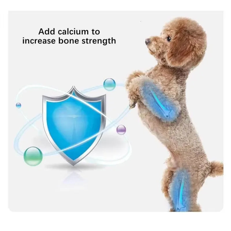Dog Snacks Dog Training Bones Dog Double Teeth Grinding Stick Clean Teeth Bones for Medium and Large Dogs Dog Treats Teddy Keji