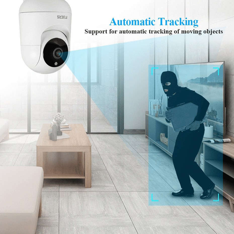 Tuya Smart Home Indoor I Surveillance with AI Tracking