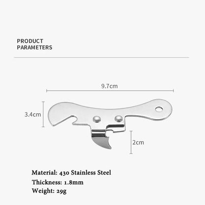 Portable Bottle Jar Opener 4 Colors Kitchen Gadget Portable Can Opener for Emergency Bottle Opener Party Simple Canning Knife