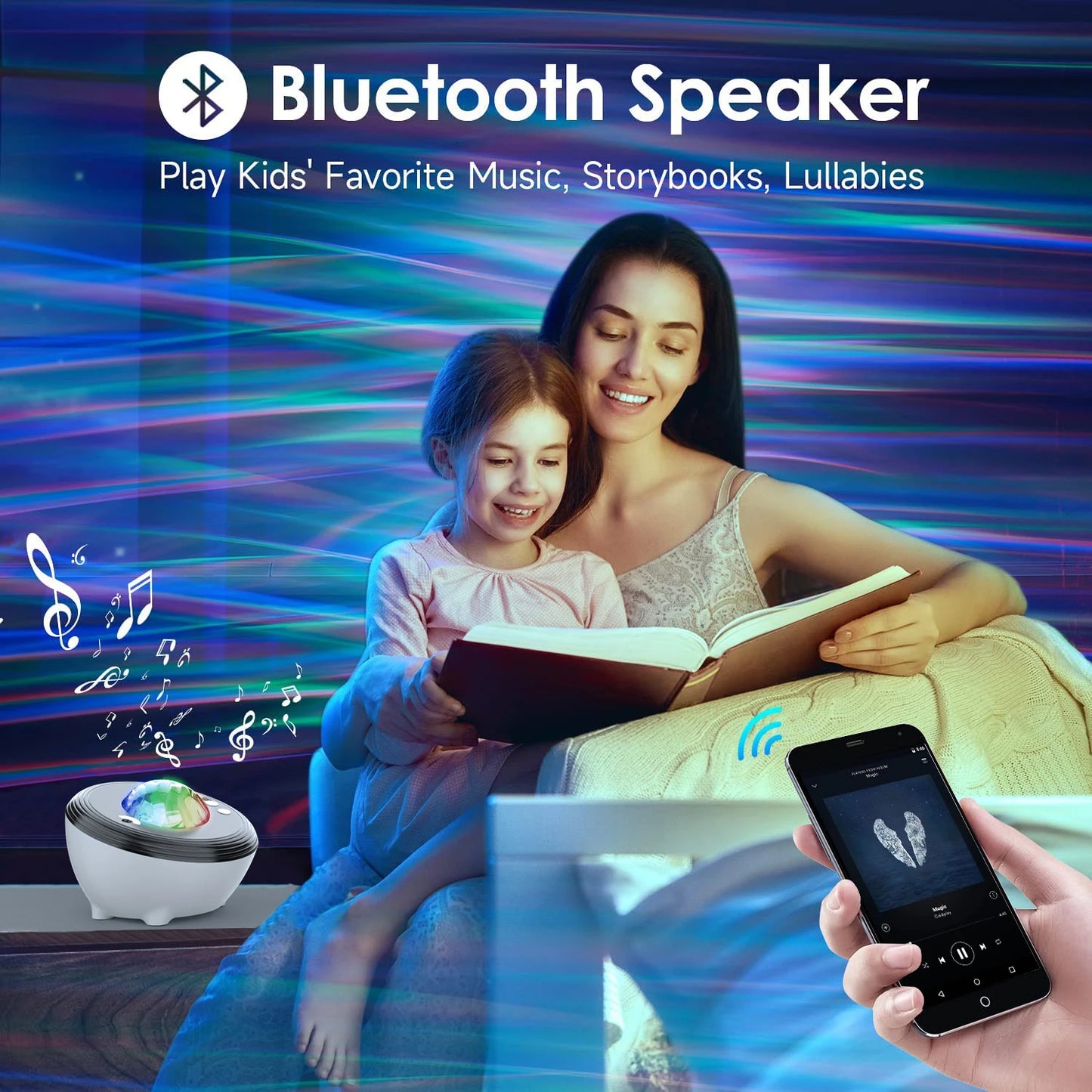 LED Aurora Projector