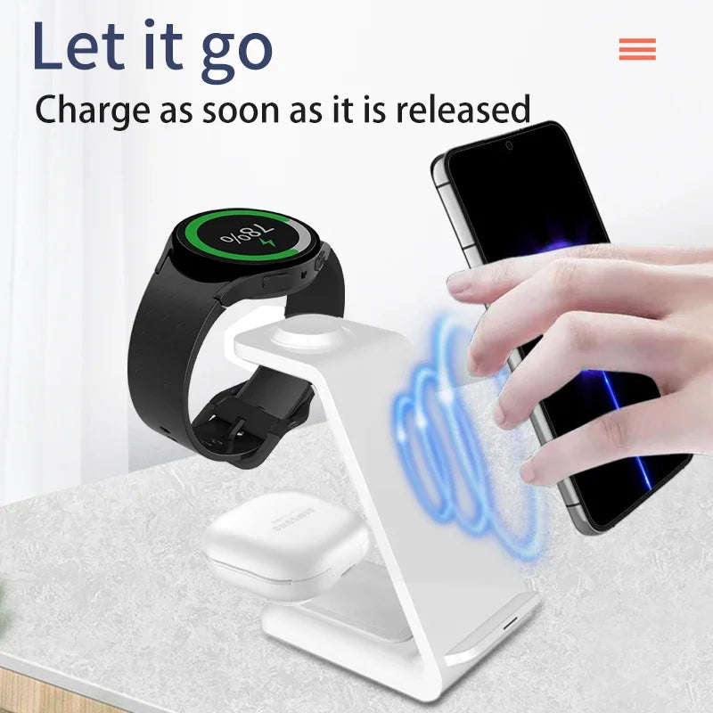 3 in 1 Wireless Charger Stand