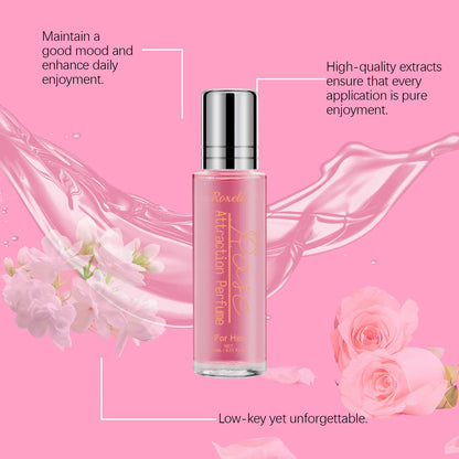 Rose Fragrance Perfume Long Lasting Scent Plant Floral Improving Charming Relieving Stress Daily Dating Women Pheromone Perfumes