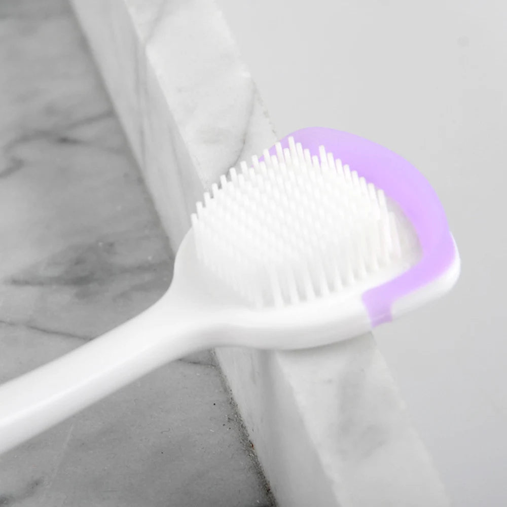 Tongue Scraper Brush Reusable Scraper For The Tongue Washable Tongue Cleaning Tool Fresh Breath Oral Hygiene Care Accessories