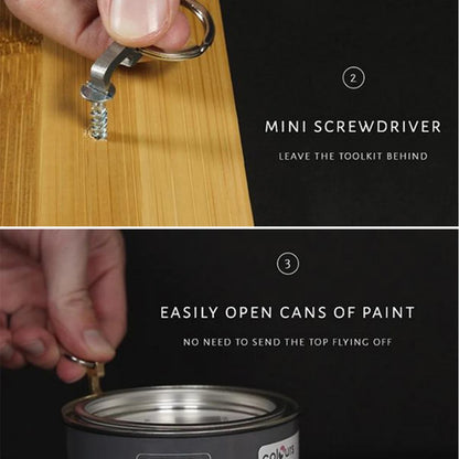 Portable Opener Bottle Tools Gift Camping Small Fashion Easy Operate Mini Outdoor Keychain Home Multifunction Box Cutte