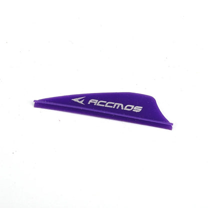 60pcs Archery 1.75'' Plastic Arrow Vanes Feather Accessories for Carbon Arrow Shaft Arrow DIY Shooting Hunting