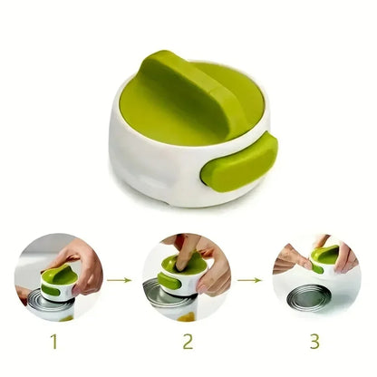 Portable Manual Can Opener Adjustable Anti Slip Kitchen Gadgets Easy Twist Release Open Jar Bottle Opener Small Tools