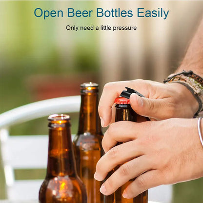 10PCS Bottle Opener Keychain Aluminum Beer Bottle Openers Metal EDC Soda Keyring Tool Gift Accessories for Kitchen