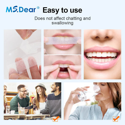 9D Teeth Whitening Strips White Toothpaste Oral Hygiene Care False Teeth Veneers Dentist Seks Whiten Gel Yellow Smoke Stains