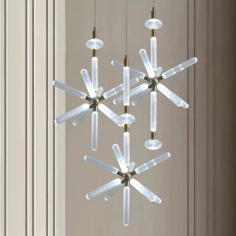 Nordic Strip Glass Pendant Lights