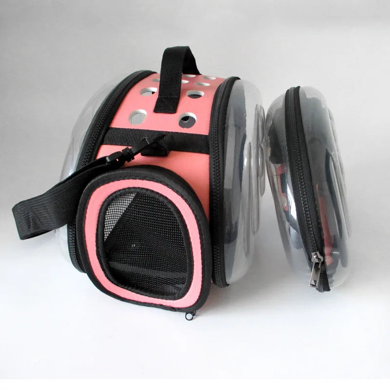 Transparent Foldable Pet Carrier