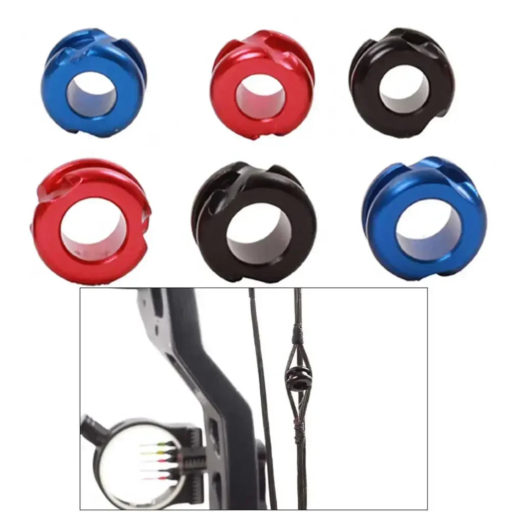 1pc Archery Peephole Hot Sale Compound Bow Peep Sight 1/4" 3/16" Hole Size Aluminium Hunting Bow And Arrow Accessories