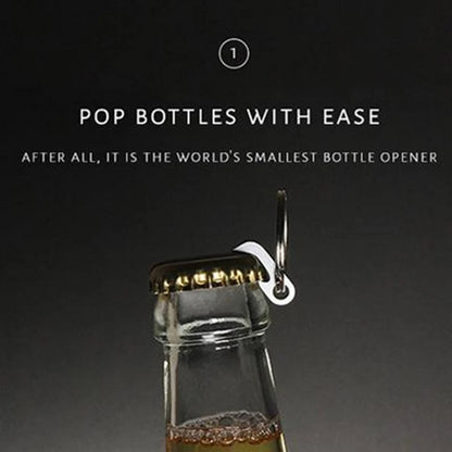Portable Opener Bottle Tools Gift Camping Small Fashion Easy Operate Mini Outdoor Keychain Home Multifunction Box Cutte