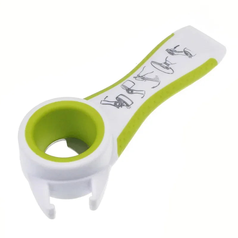 5 in 1 Multi function  Stainless Steel plastic Can jar bottle open can Opener Beer Good Kitchen Tool tools
