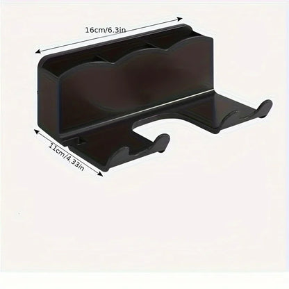 Wall Mounted Hair Dryer Bracket, For Bathroom Shelves Without Drilling, Hair Dryer Bathroom Storage Rack