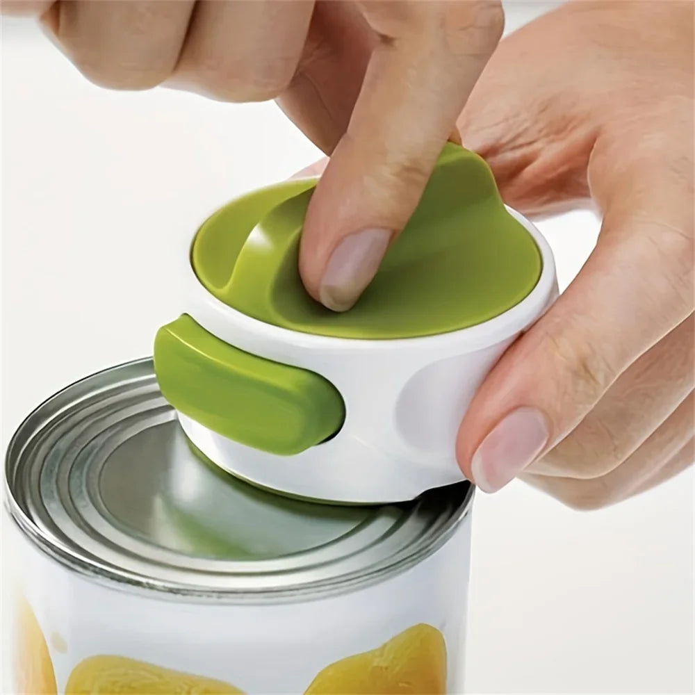 Portable Manual Can Opener Adjustable Anti Slip Kitchen Gadgets Easy Twist Release Open Jar Bottle Opener Small Tools