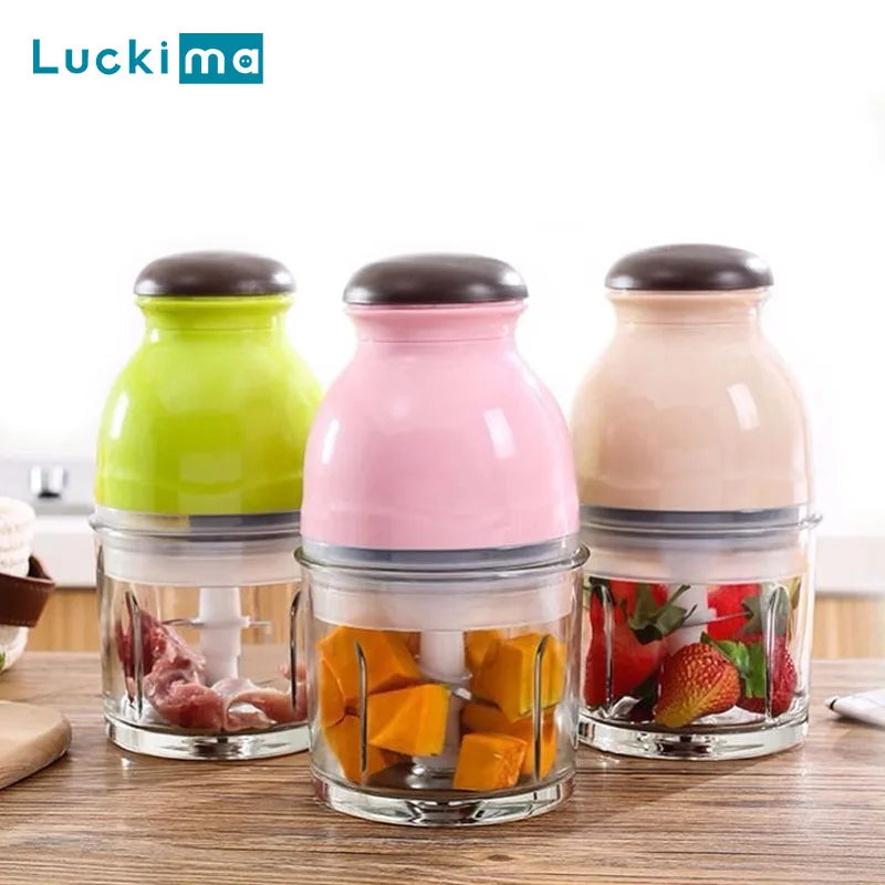 Household Electric Blender Mixer Small Smoothie Blender Baby Food Maker Home Kitchen Meat Grinder Vegetable Chopper Fruit Juicer