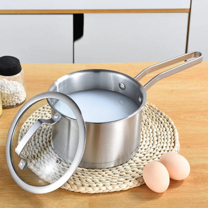 3Pcs Stainless Steel Pot Set