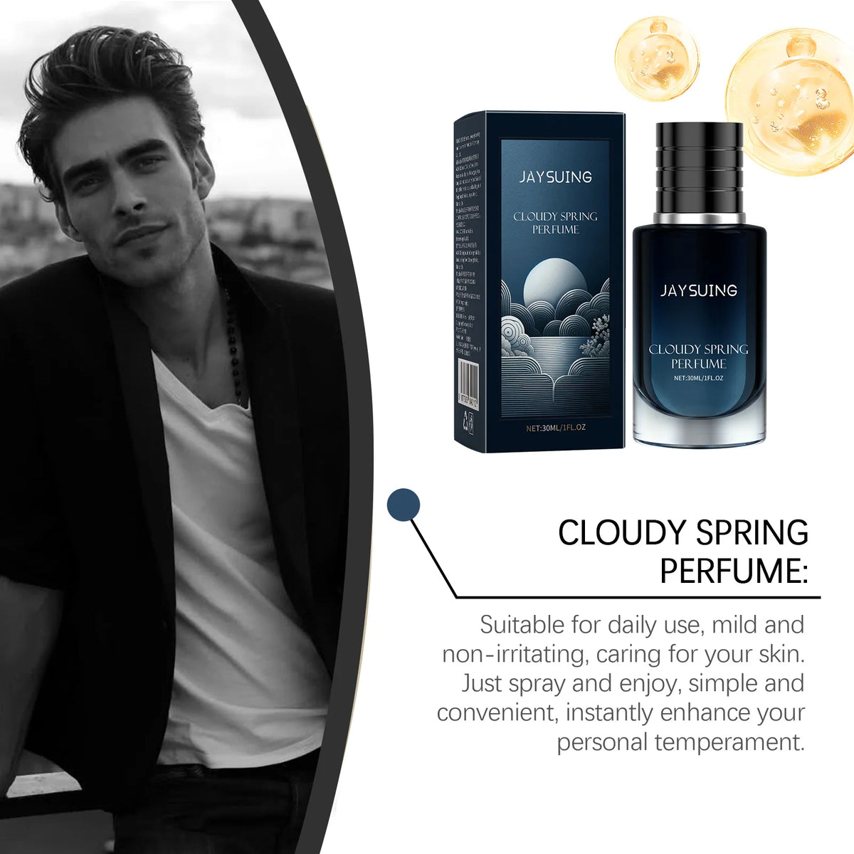 Men Perfume Original Long Lasting Pheromone Oil Natural Fresh Love Perfume Plant Floral Scent Fragrance Cologne Eau De Parfum