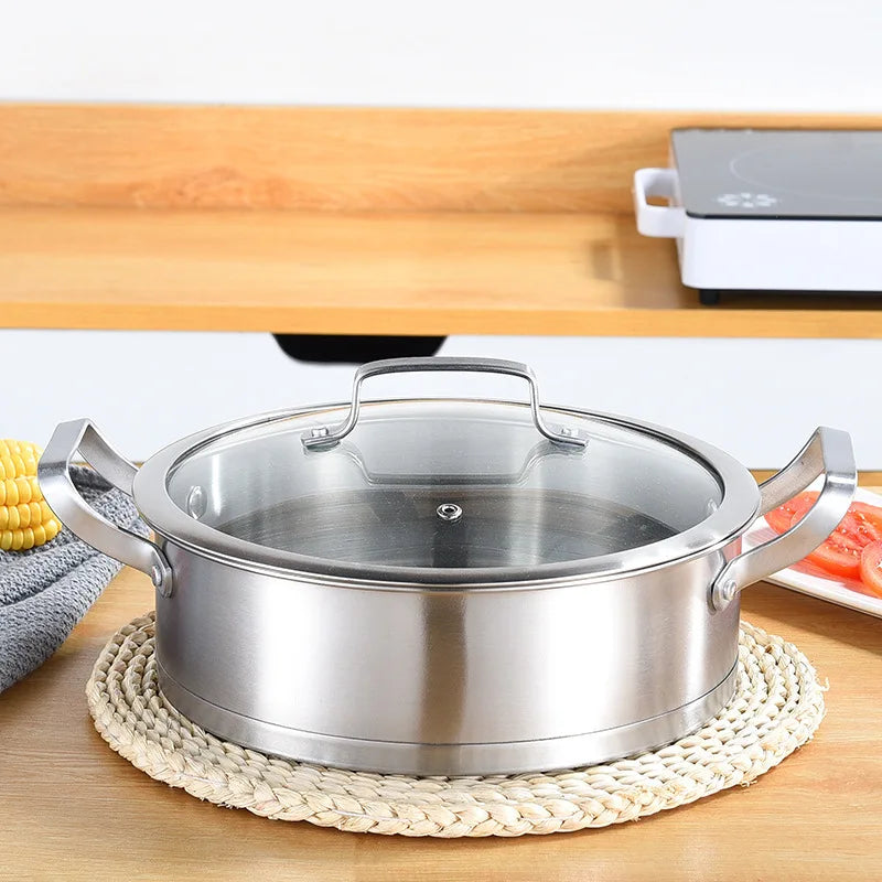 3Pcs Stainless Steel Pot Set