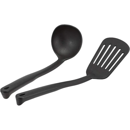 Hard Anodized Non-Stick 12-Piece Cookware Set, Black - Pots, Pans and Utensils