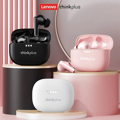 2026 Original Lenovo Earphone Wireless Bluetooth 5.3 Headphones HiFi Stereo Noise Reduction Sport Earbuds Touch Control New Gift