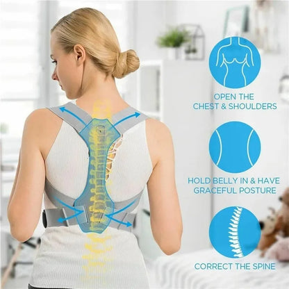Adjustable Back Posture Corrector Belt