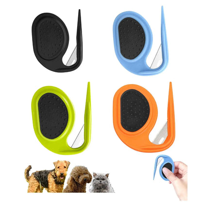 New Cat Dog Comb Pet Open Knot Comb Cat Puppy Hair Fur Shedding Grooming Trimmer Comb Blade Comb Cat Brush