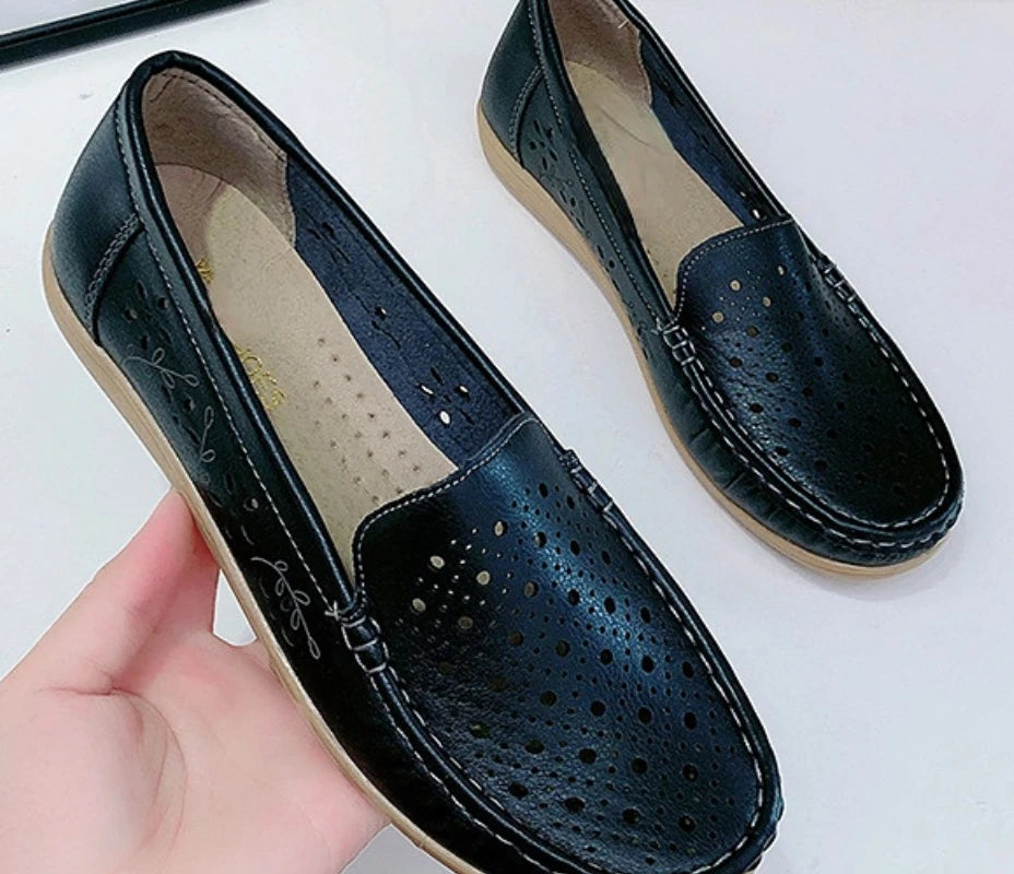 BCEBYL Summer New Fashion Round Toe Nurse Shoes Soft Sole Non-slip Sandals Flat Shoes Breathable Casual Sports Women's Shoes