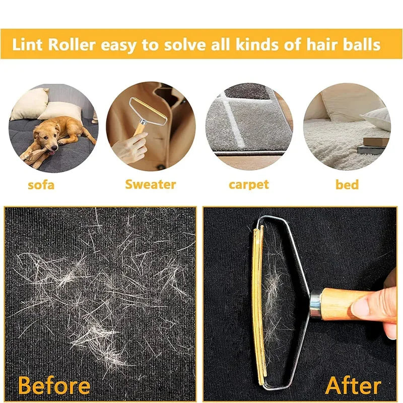 Portable Lint Remover Pet Dog Cat Hair Remover Brush Fabric Cleaner Cleaning Brush Fuzz Fabric Shaver Carpet Cleaning Supplies