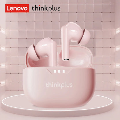 2026 Original Lenovo Earphone Wireless Bluetooth 5.3 Headphones HiFi Stereo Noise Reduction Sport Earbuds Touch Control New Gift