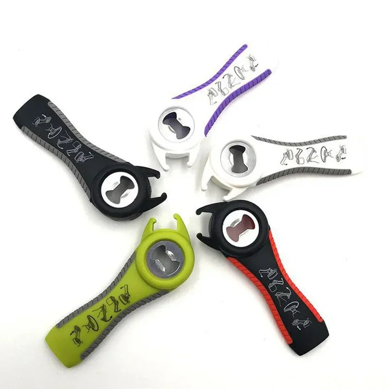 5 in 1 Multi function  Stainless Steel plastic Can jar bottle open can Opener Beer Good Kitchen Tool tools