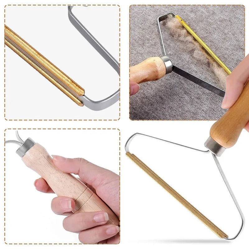 New Portable Pet Hair Remover Brush Manual Lint Roller Sweaters Sofa Clothes  For Animals Dogs Cats Scrapers Cleaning Tools