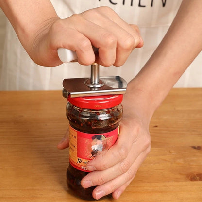 Adjustable Jar Opener Stainless Steel Lids off Jar Opener Bottle Opener Kitchen Accessories Can Opener for 3-9.5CM