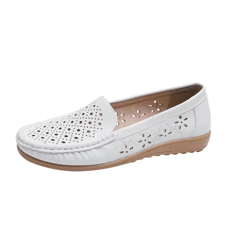 BCEBYL Summer New Fashion Round Toe Nurse Shoes Soft Sole Non-slip Sandals Flat Shoes Breathable Casual Sports Women's Shoes