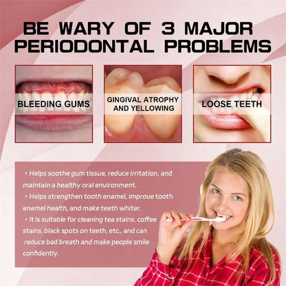 SP-8 Probiotic Toothpaste Whiten Clean Teeth Remove Stains Oral Care Management Fresh Breath With Sodium Saccharin Lactobacillus