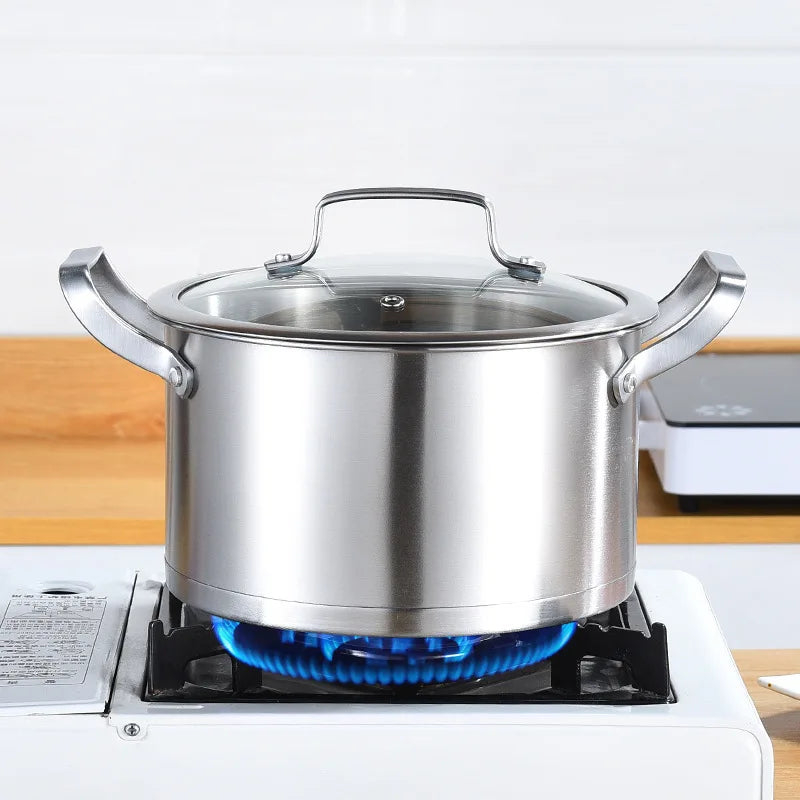 3Pcs Stainless Steel Pot Set