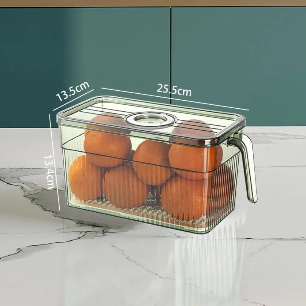 Refrigerator Storage Box Food Grade Kitchen Food Vegetable Preservation Box Refrigerator Frozen Dumplings Fruit Egg Storage Box