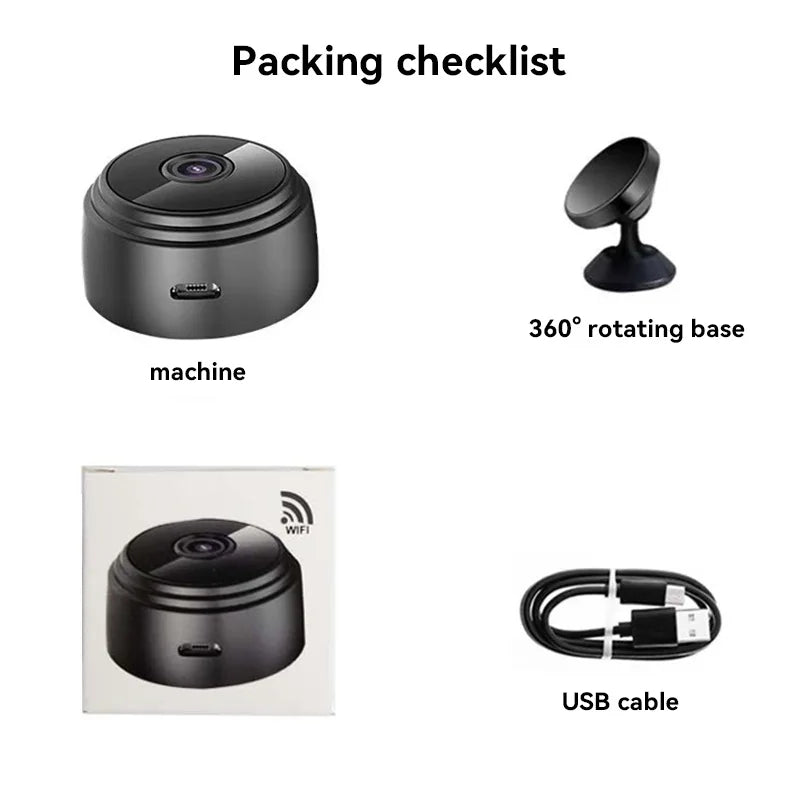 A9 WiFi Mini Camera Wireless Video Recorder